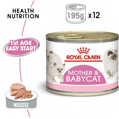 FELINE HEALTH NUTRITION MOTHER & BABYCAT MOUSSE (WET FOOD - CANS)