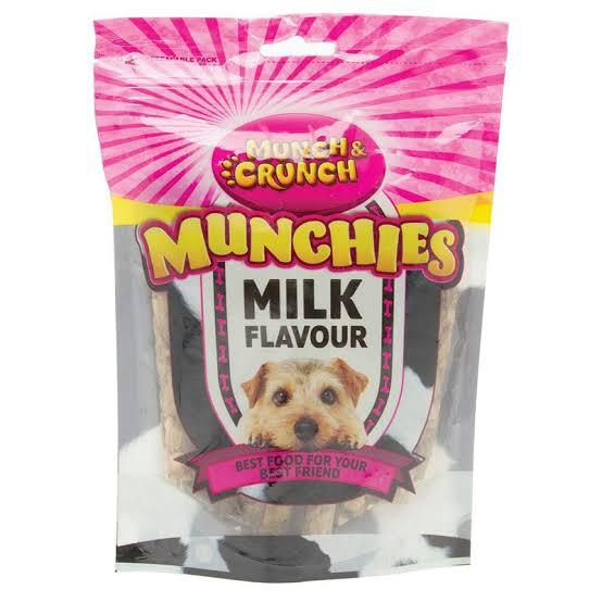 Munch &amp; Crunch Munchies Milk Flavour 250gm tr039e