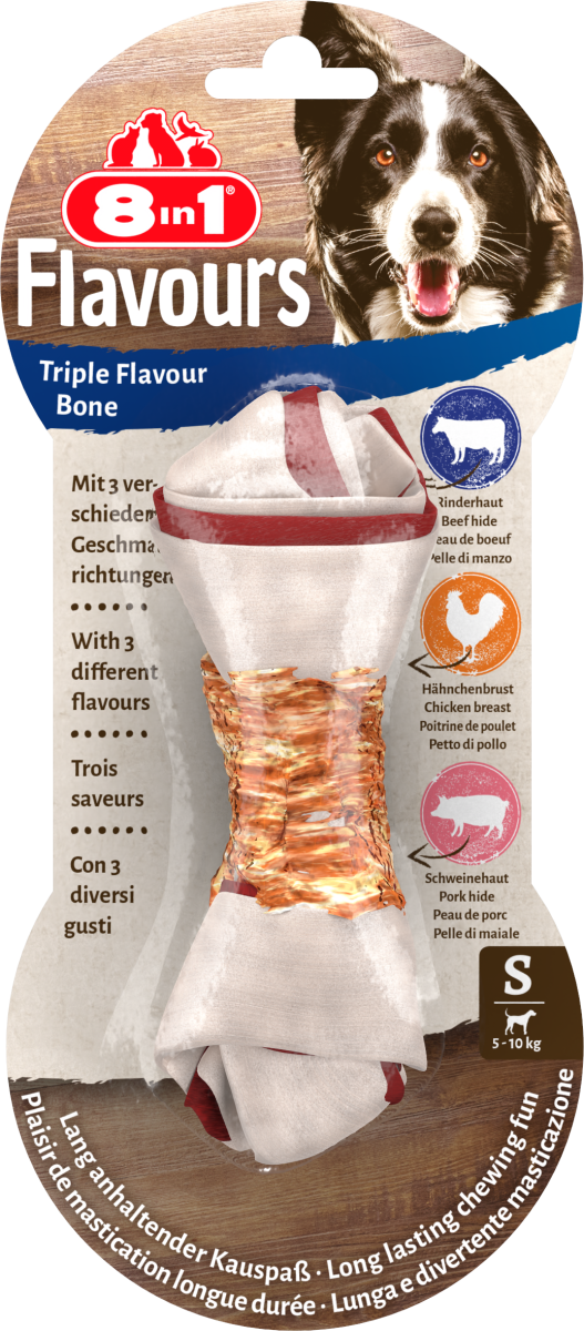 8in1 Triple Flavour Bone S, 35 g