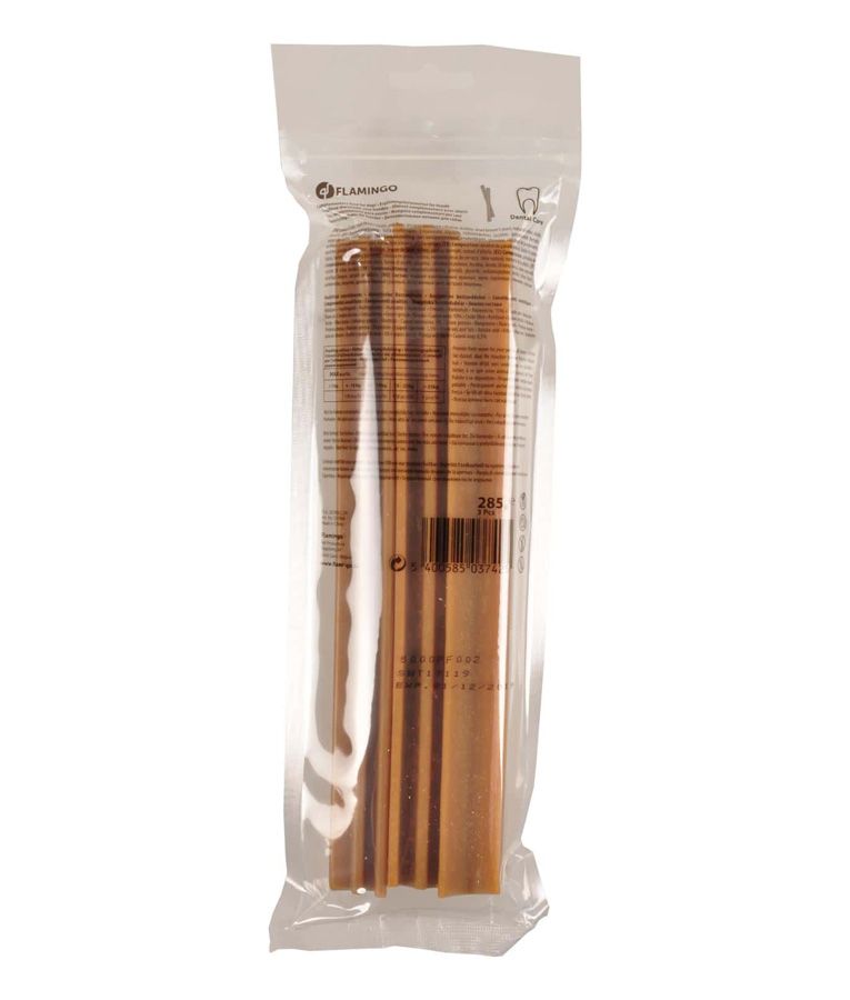 Flamingo Veggie Snack Natural Sticks Dog Treats 6pcs