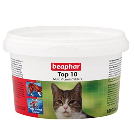 TOP 10 CAT MULTI-VITAMINS 180 TAB