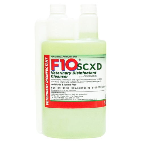 F10SCXD VET DESINFECTANT CLEAN 1L