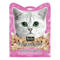 KITCAT Freezebites Dried Chicken Giblets 20g