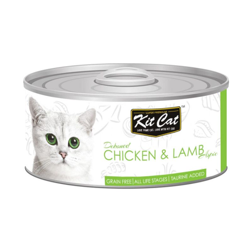 KITCAT TIN CHICKEN&LAMB 80G