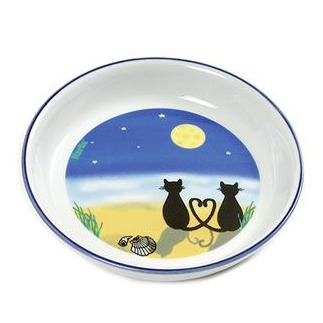 BOWL CAT & MOON 16CM 200ML