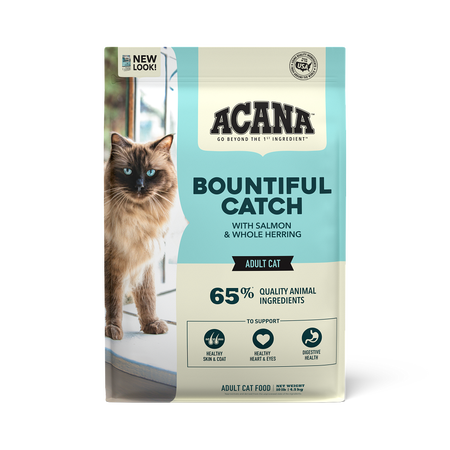 Acana Bountiful Catch Salmon with Herring Adult Dry Cat Food