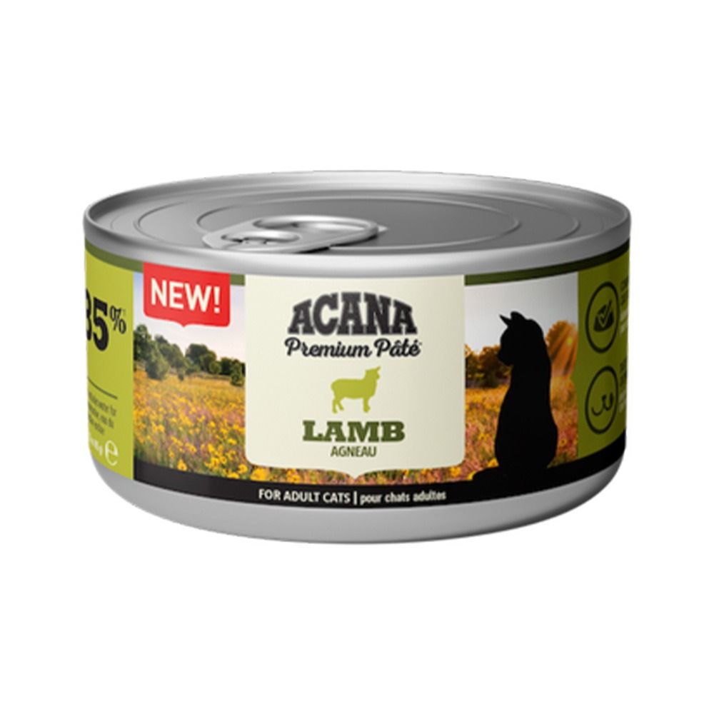 Acana Premium Pate Lamb Recipe Adult Canned Cat Food - 85 g