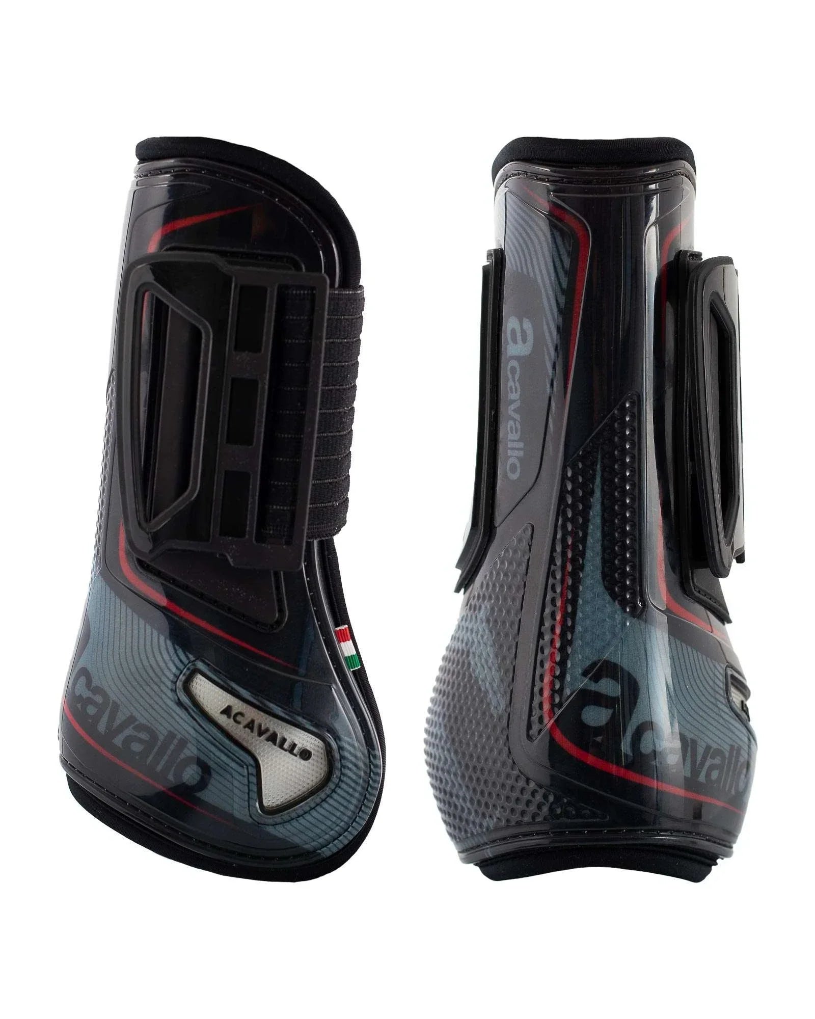 Acavallo Serigraph Opera Front Boots E-Click Fastening Gel Lined