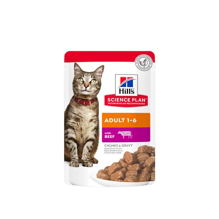 HILL'S SCIENCE PLAN ADULT CAT FOOD POUCH 85G