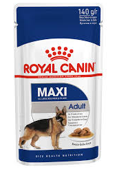 Royal Canin Maxi Adult Wet Food Pouches (140G)