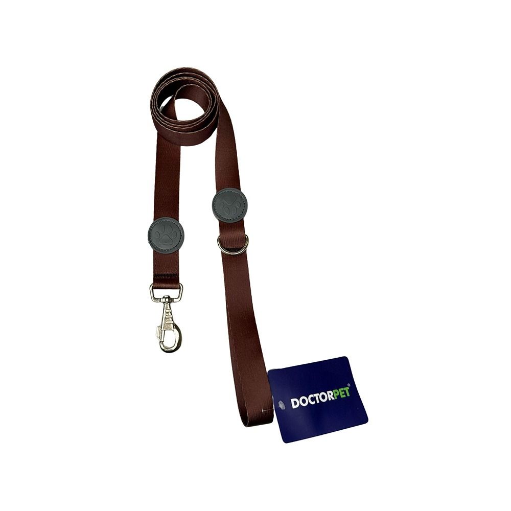 Doctor Pet Air Mesh Dog Leash - Brown