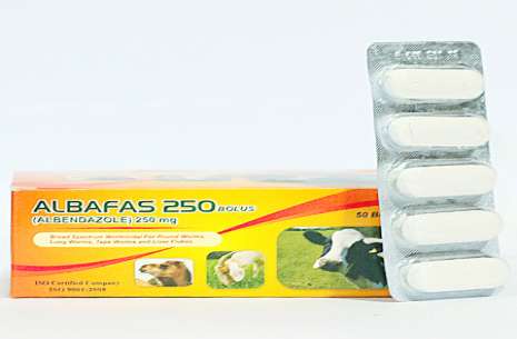ALBAFAS 250 BOLUS