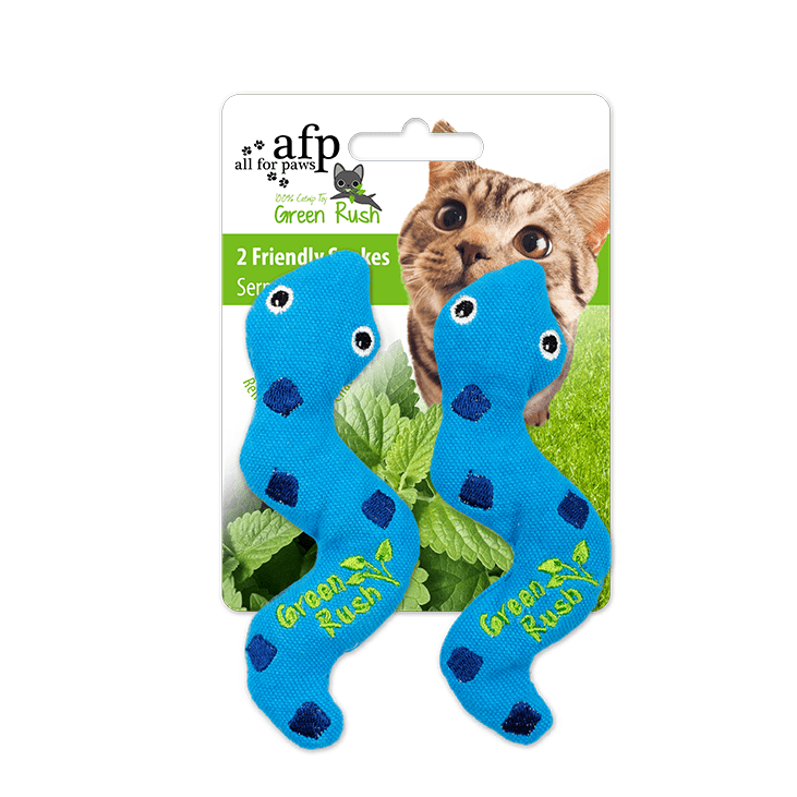 All for Paws Green Rush Cat Toy