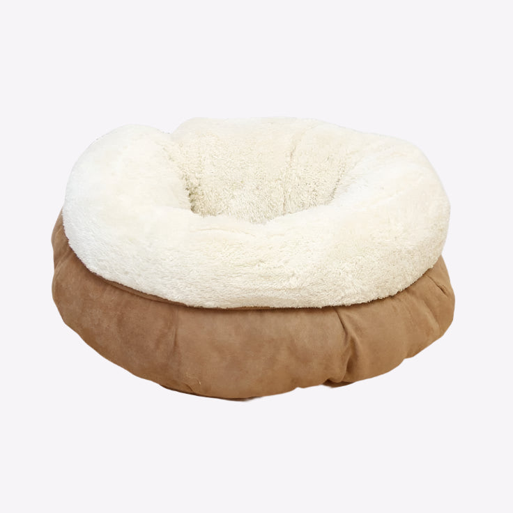 All For Paws Lambswool Donut Cat Bed