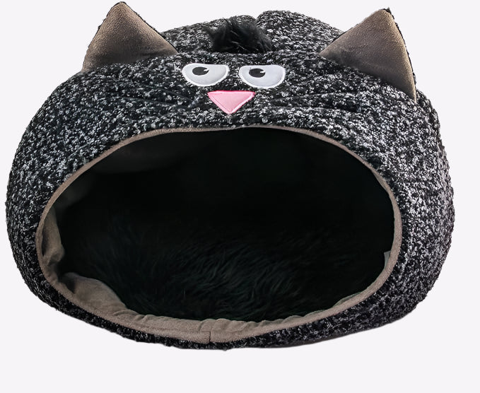 All For Paws Nest Cat Bed - Black