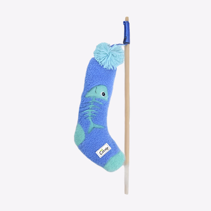 All For Paws Sock Cuddler - Sock Wand Fish