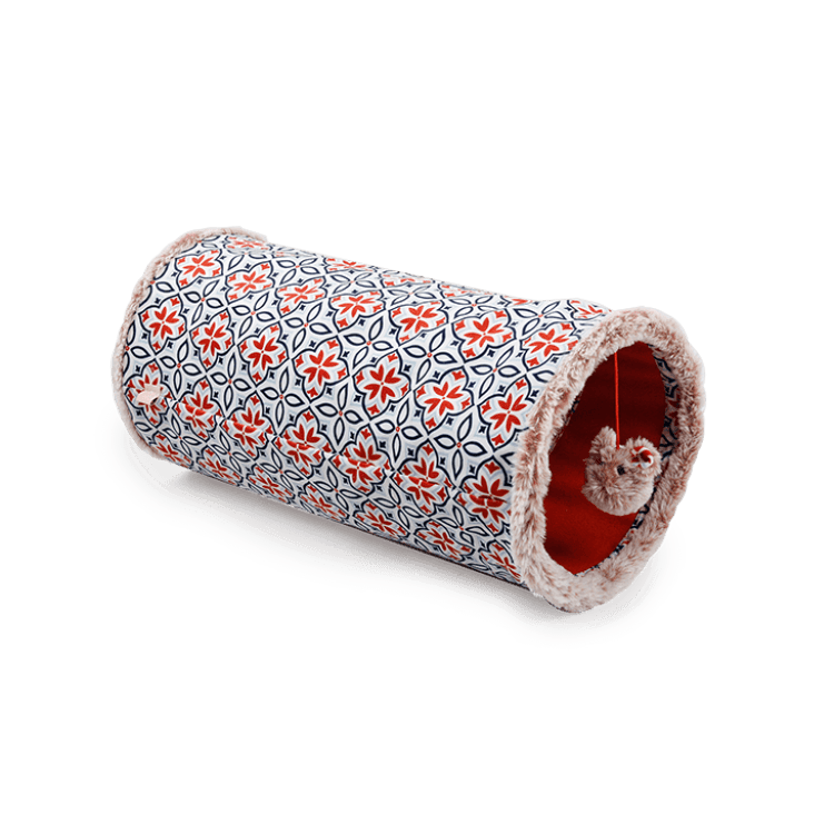 All for Paws Vintage cat - Cat Tunnel Orange