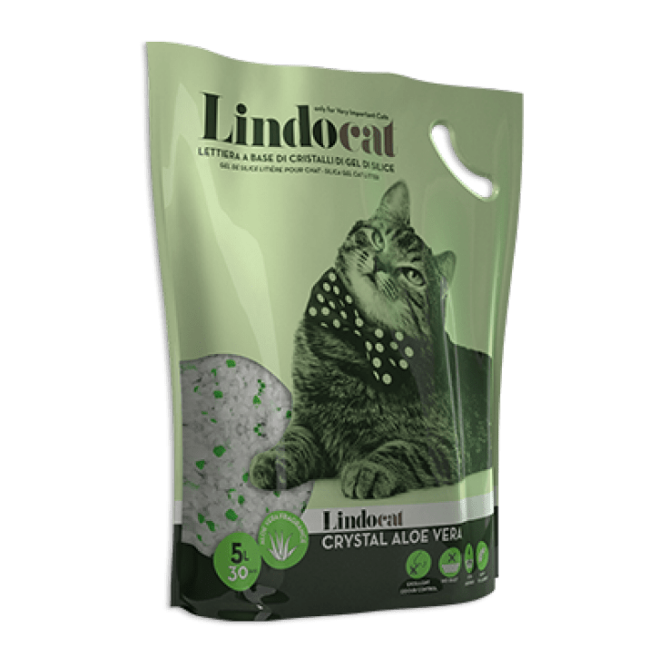 Lindocat Crystal Silicagel Aloe Vera 5lt