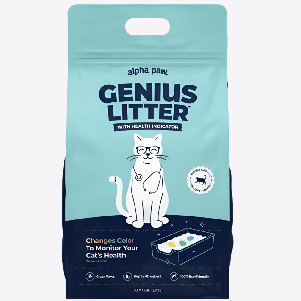 Alpha Paw Genius Litter With Health Indicator 2.7kg/4L (IMPERFECT)