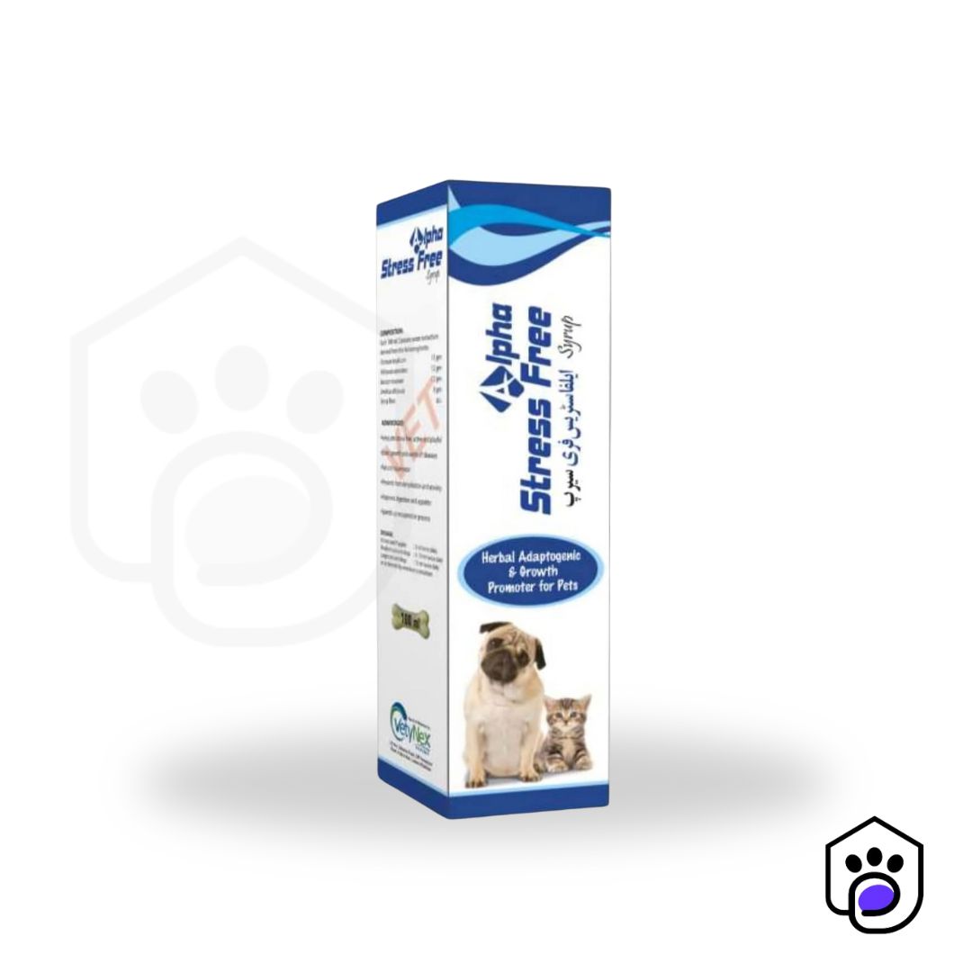 Alpha Stress Free Syrup – Relaxant Supplement (Pet)