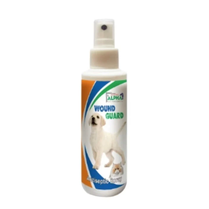 Wound Guard Antiseptic Pain Killer Spray For Dogs and Cats