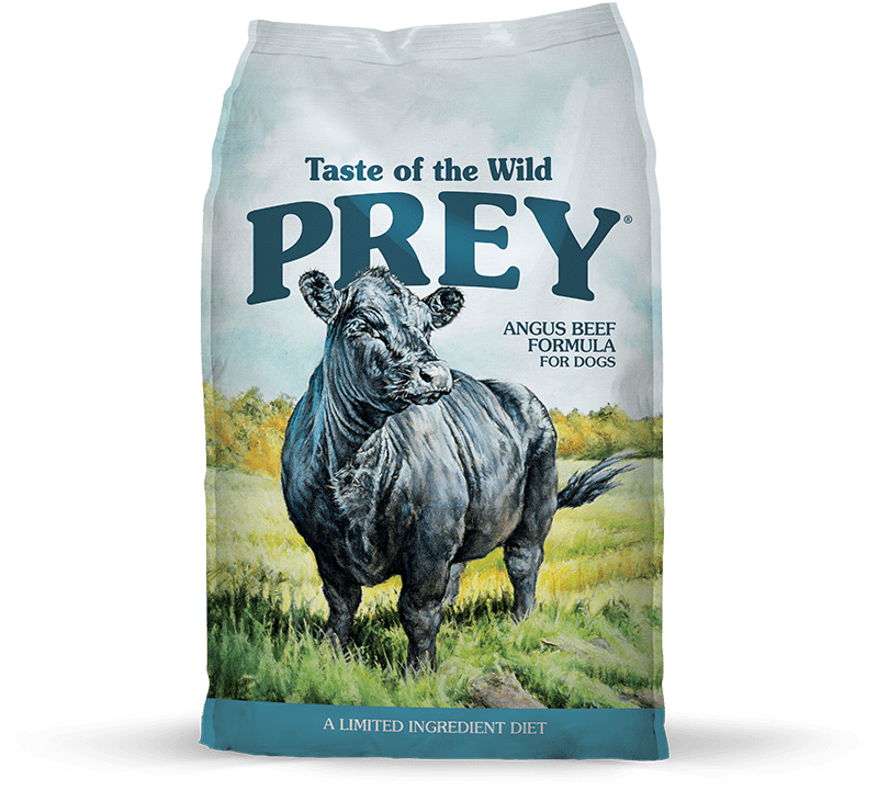 TASTE OF THE WILD PREY Angus Beef Limited Ingredient Formula for Dogs (3.63 kgs) EXP: 20 OCT 2025