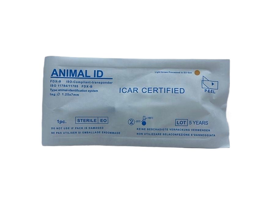 ANIMAL-ID Microchip 1.25x7mm