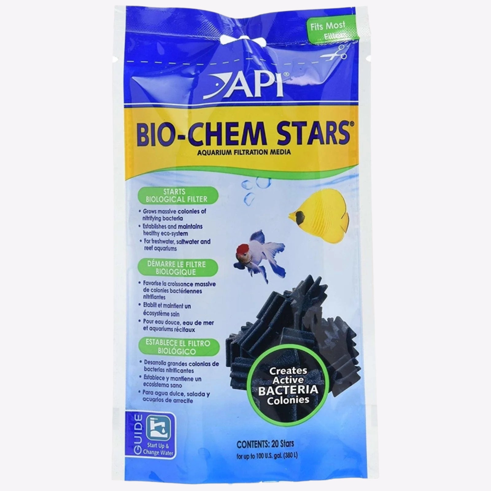 API Bio-Chem Stars Pouch - 20 count