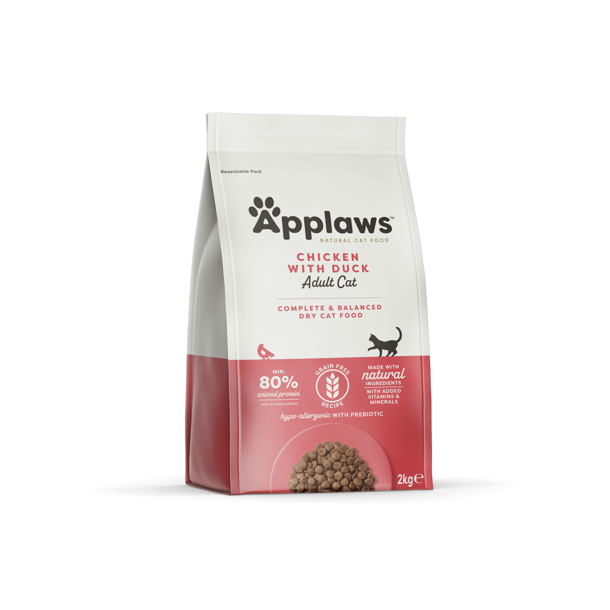Applaws Chicken & Duck Adult Cat Food - 2kg