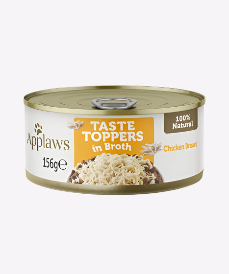 Applaws Taste Topper in Broth Chicken Dog Tin - 3x156g