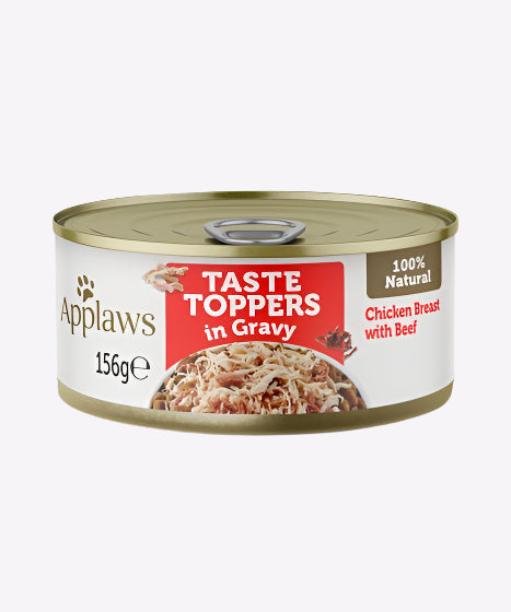 Applaws Taste Toppers Stew Chicken with Vegetables Wet Dog Food - 3x156g