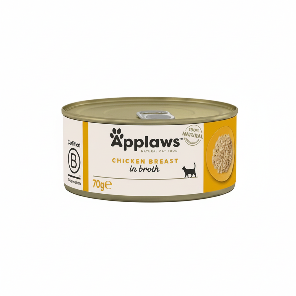Applaws Chicken Breast in Broth Wet Cat Food Tin 70G