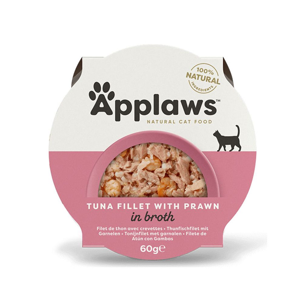Applaws Cat Tuna With Prawn - 60g - Pack of 12