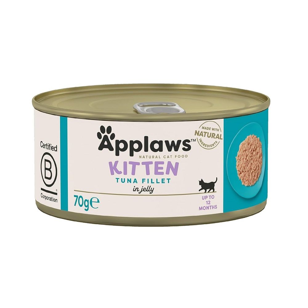 Applaws Tuna Canned Kitten Food - 70g - Pack of 12