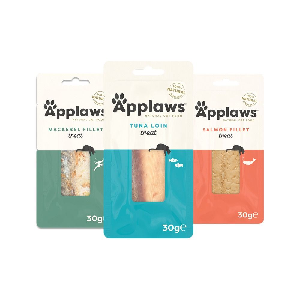 Applaws Variety Loin Selection Cat Treats - 30g x 12 pcs