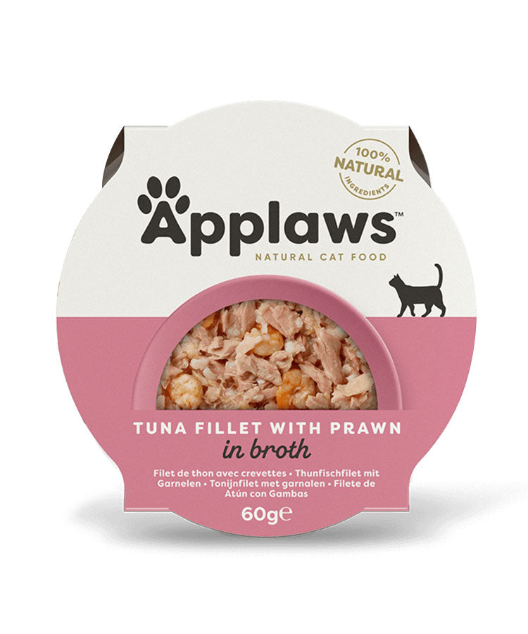 Applaws Natural Tuna & Prawn Wet Cat Food 60G