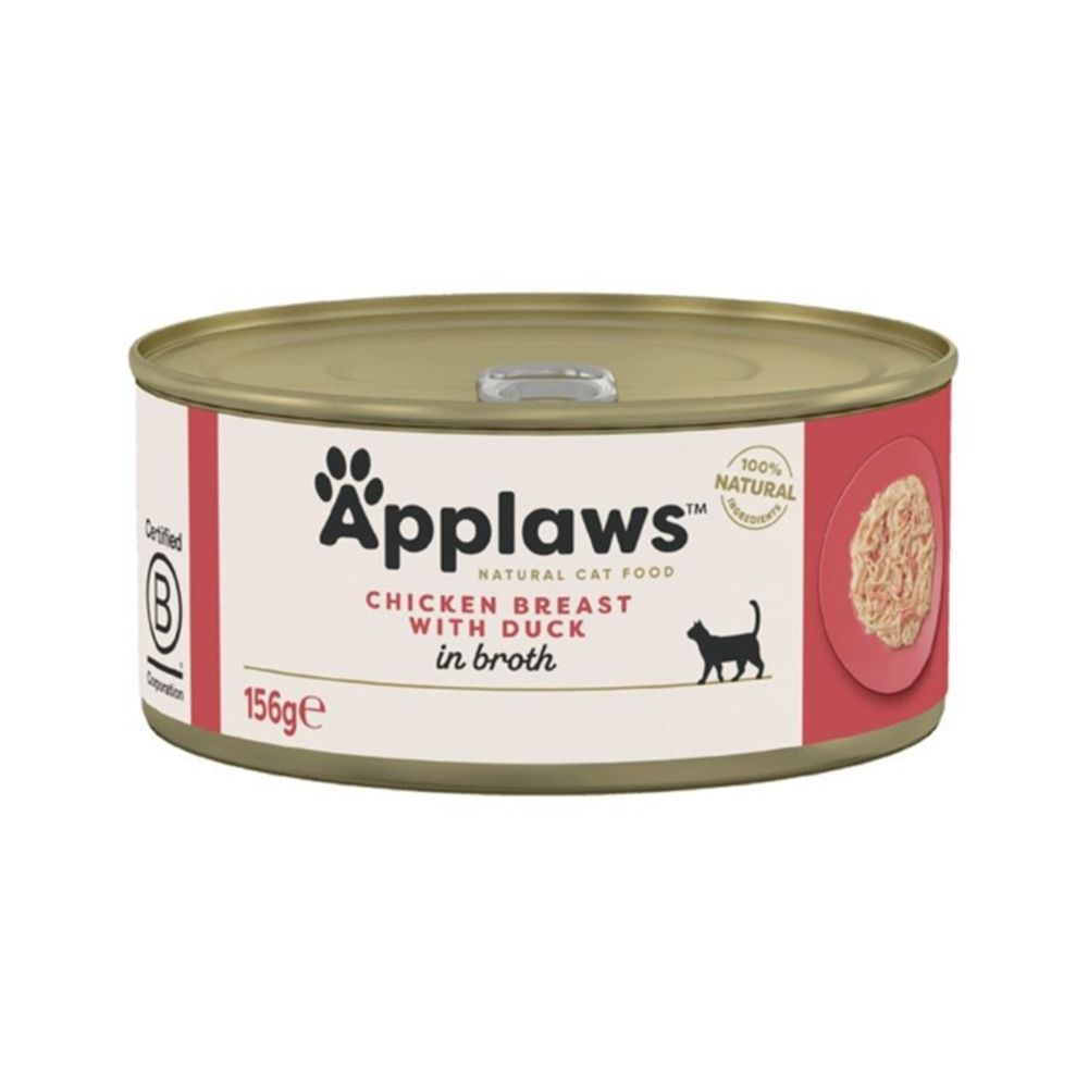 Applaws Chicken with Duck Canned Cat Food - 156g