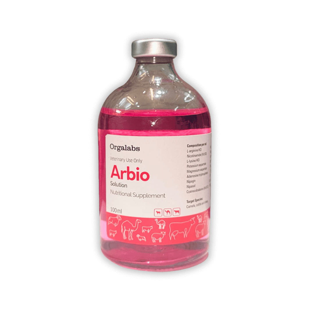 Arbio Solution Metabolic & Recovery Support Injection for Camels & Horses