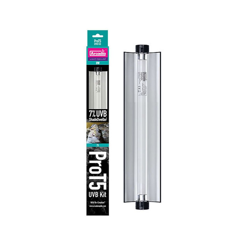 Arcadia Pro T5 UVB Kit ShadeDweller 7% UV-B - 8 Watts