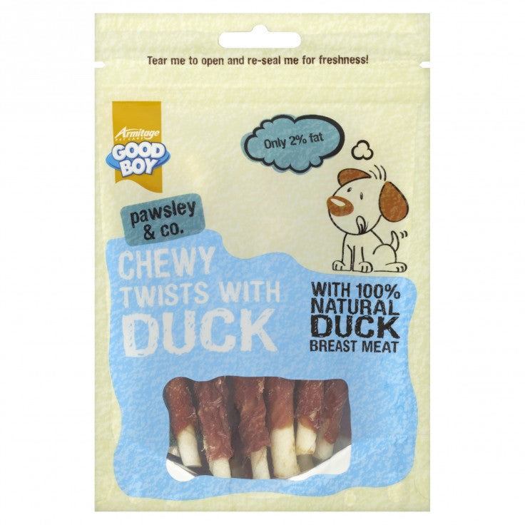 Armitage - Chewy Duck Twists - 90G