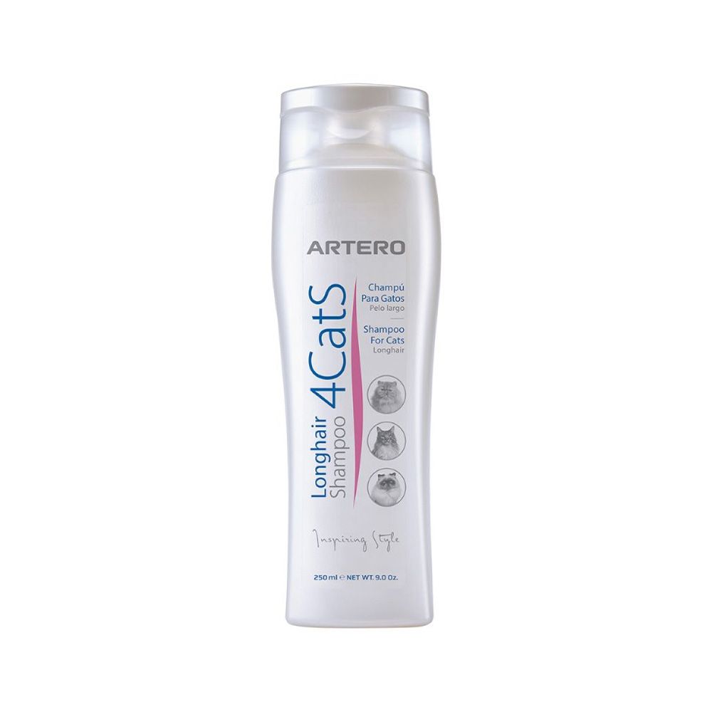 Artero 4 Cats Long Hair Cat Shampoo - 250 ml