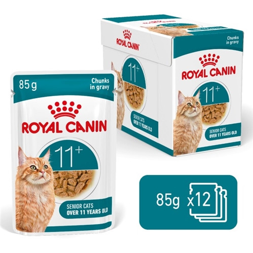 Feline Health Nutrition Ageing 11+ Gravy (Wet Food - Pouches) 85G