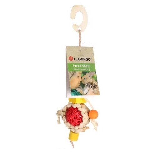 TOY FARUK WITH BALL WITH ROPE MIX 20CM