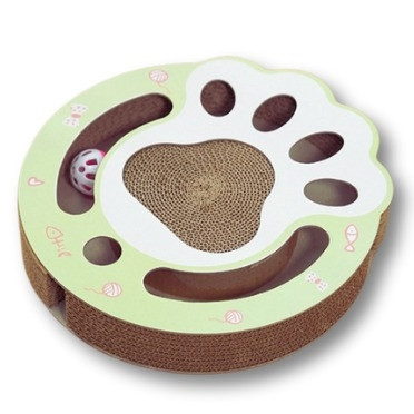 Cats Scratching Board Toy House CP+MDF