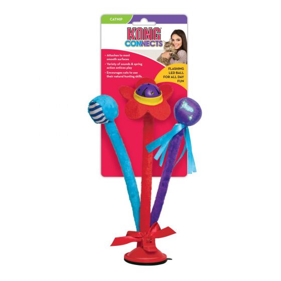 KONG Connects Bat 'N Spring Cat Toy