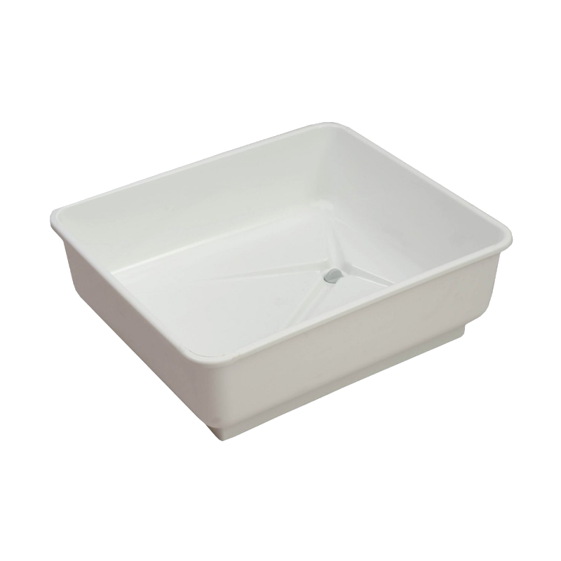 bird supplies Polmark bath with a drain hole