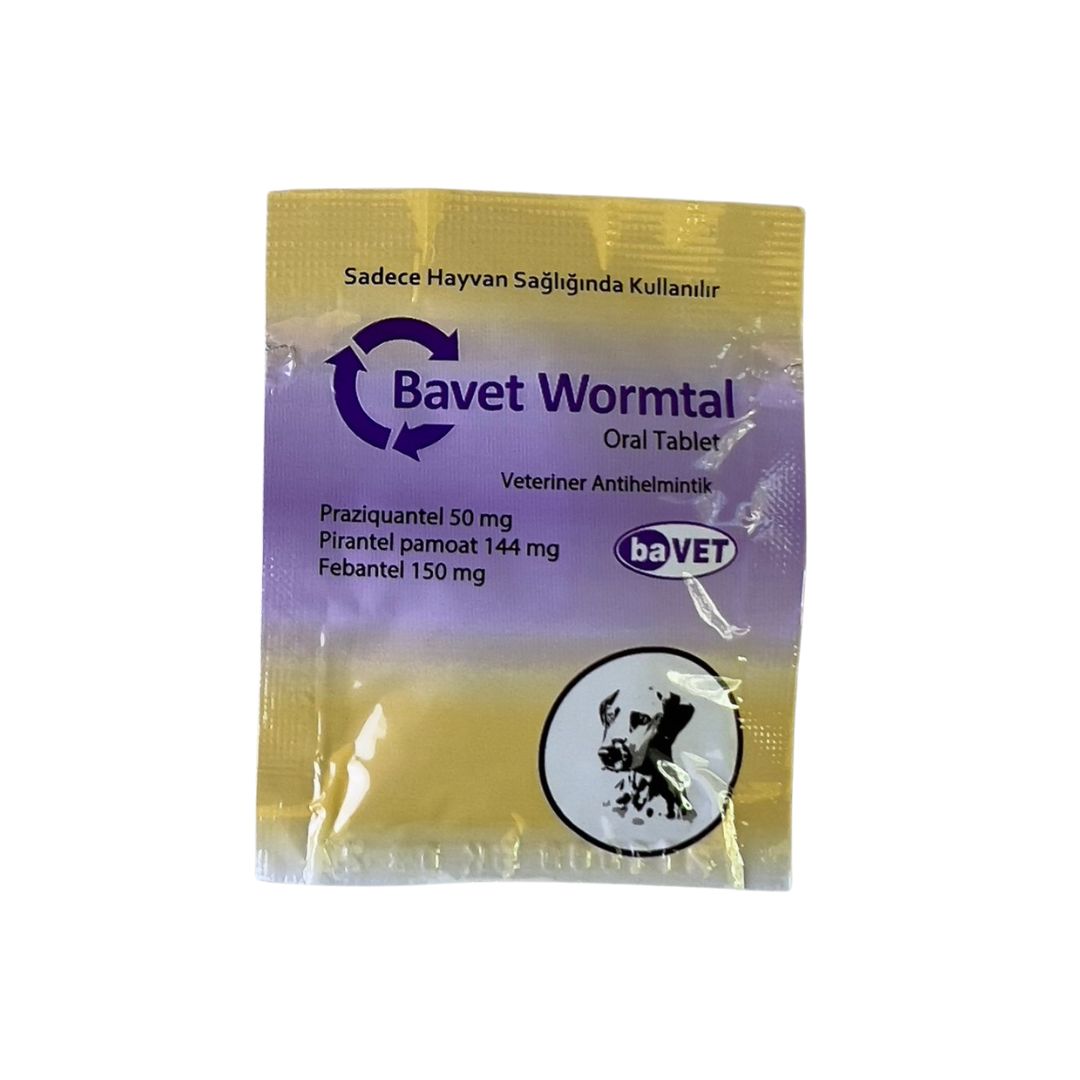 Bavet Wormtal Deworming Tablet For Dogs (1 Tablet)