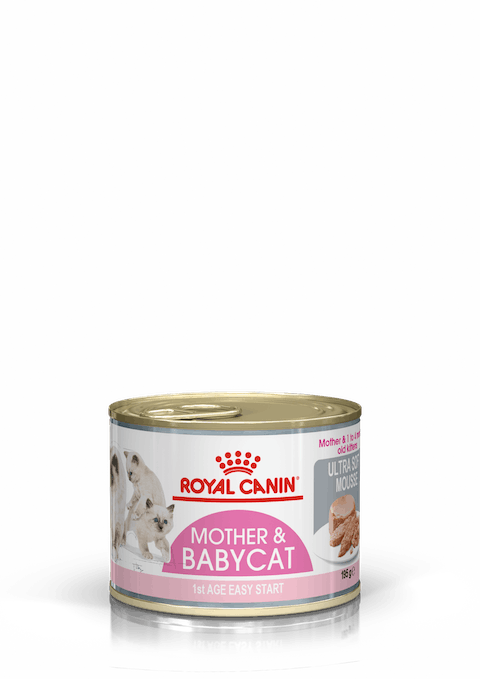 ROYAL CANIN MOTHER & BABYCAT MOUSSE CANS 195G