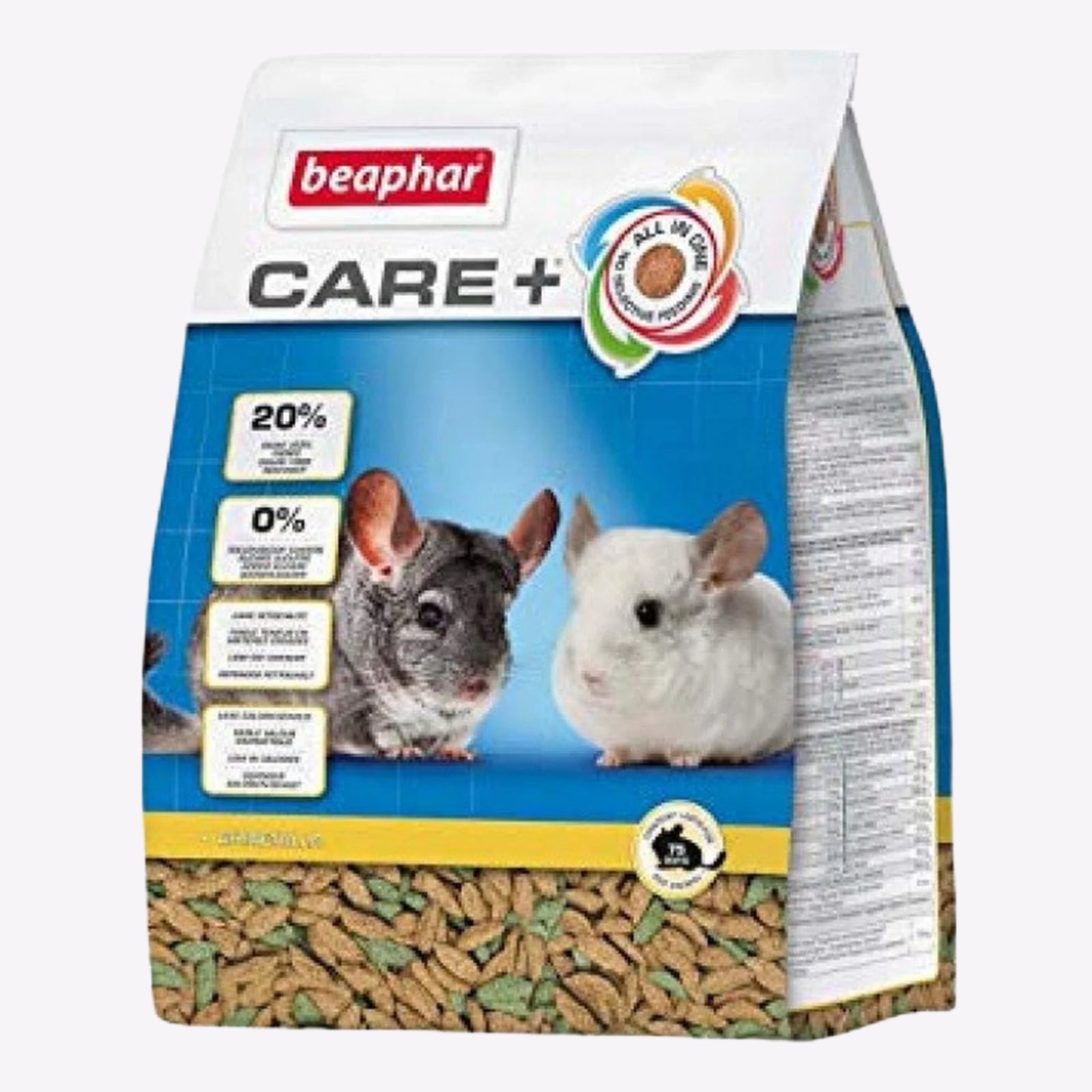 Beaphar Care+ Chinchilla Food - 1.5kg