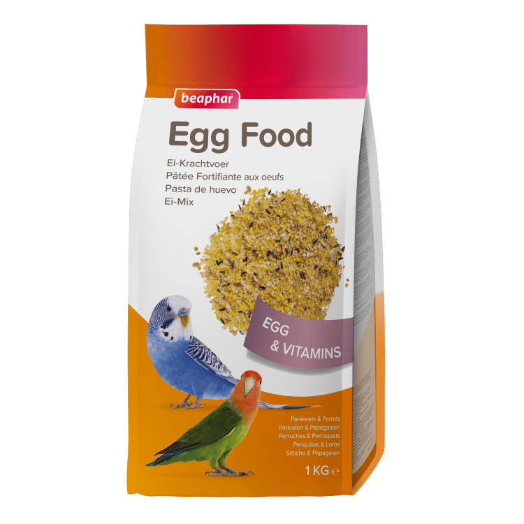 Beaphar Egg Food for Parakeets & Parrots - 1kg